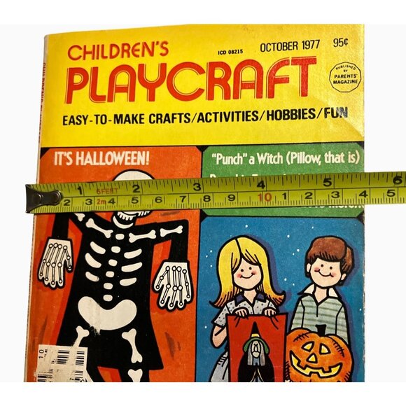 Vintage Oct0ber 1977 Childrens Playcraft Magazine - Picture 15 of 15